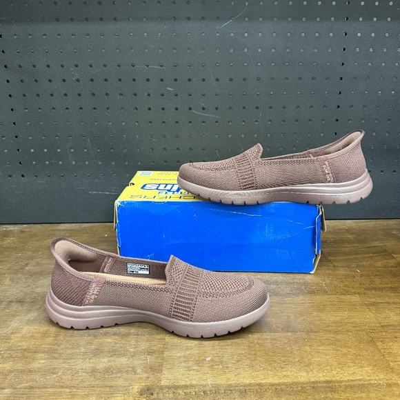 New W Box! Women's Skechers On The Go Flex Camellia Chocolate Brown Shoes Size 8 - Picture 2 of 5